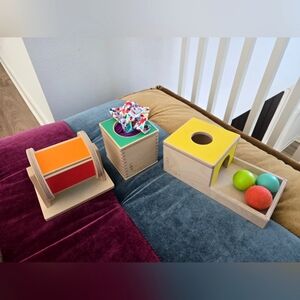 Lovevery Colorful Wooden Activity Toy Set